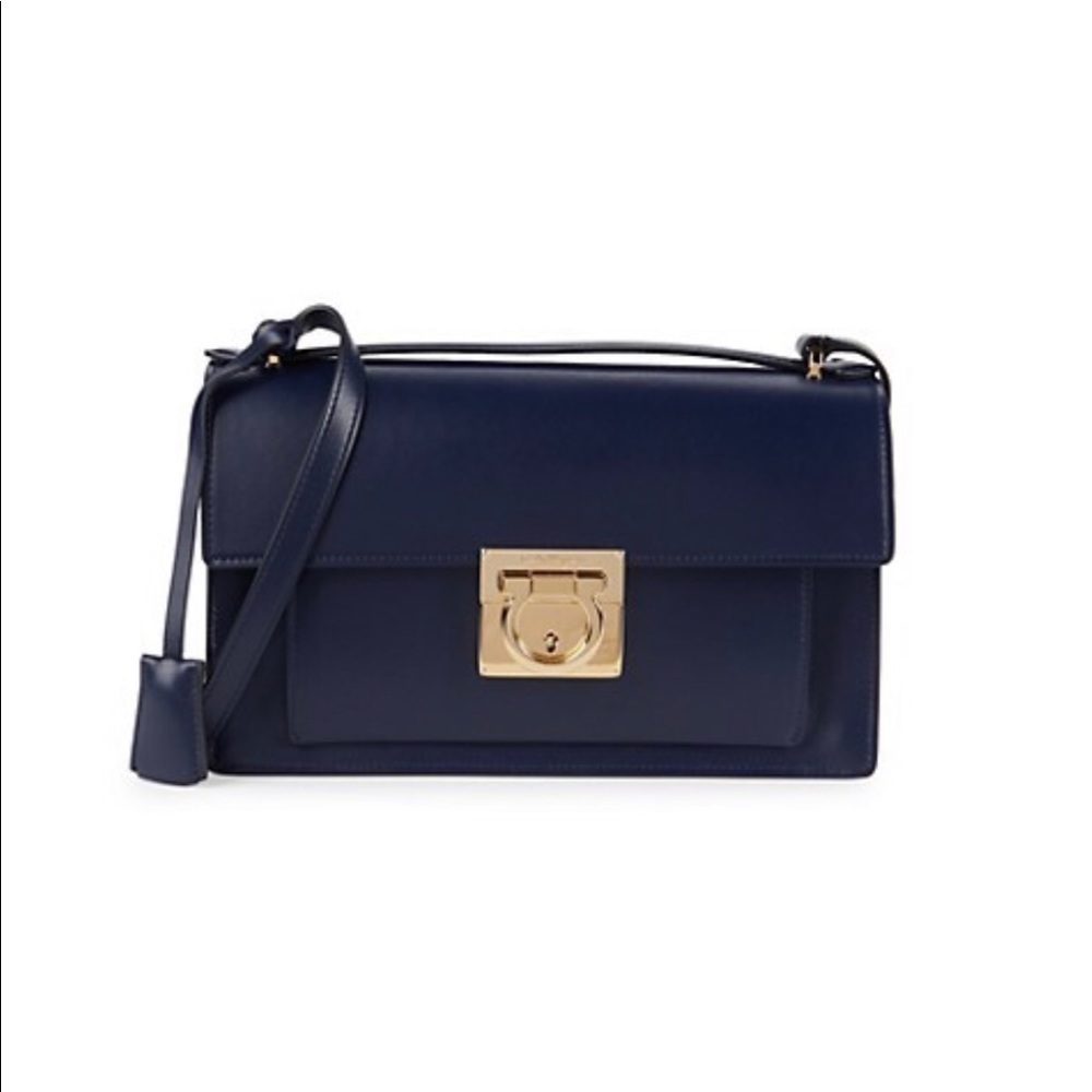 Salvatore Ferragamo Leather Shoulder Bag